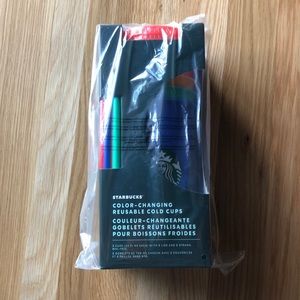 Starbucks Venti Color Changing Reusable Cold Cups
